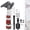 Silver, variant on Yescom EZ GO Starlink Pole Mount Kit w/ 14ft Telescopic Flagpole G3 Pipe Adapter