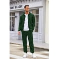 thumbnail image 4 of COOFANDY Sweatsuits for Men 2 Piece tracksuit Sets Full Zip Hoodie Sweatpants for Men Casual Sports Jogging Suits, 4 of 6