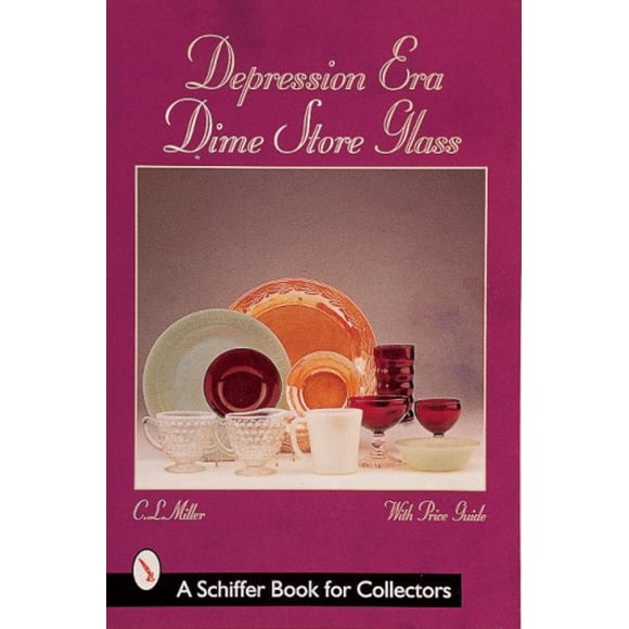 Re de la Dépression Dix sous Verre de Magasin