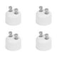 thumbnail image 4 of Adaptador de bombilla GM, 4 piezas GU10 a MR16 Adaptador de enchufe GM Portalámparas GM impulsado por el rendimiento, 4 of 12