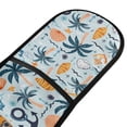 thumbnail image 2 of Dailycode Double Sided Oven Mitt with Loop Heat Resistant Kitchen Long Potholders 7" x 35" Surfboards Palm Trees Anchors, 2 of 6