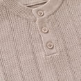 thumbnail image 2 of Lmnyox Sweaters for Kids Fall Winter Solid Color Button Crew Neck Pullover Long Sleeve Knitted Sweater Tops, 2 of 9