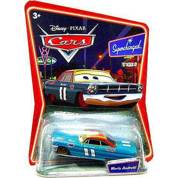 Disney Cars Supercharged Mario Andretti Diecast Car