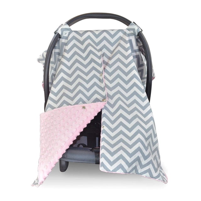 Fundas de asiento de coche para bebés, cubierta de dosel para asiento de coche con apertura