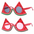 thumbnail image 1 of Bonitas gafas de verano con forma de sandía, divertidas gafas de sol decorativas para fiestas, picnics, playas, novias, 1 of 1