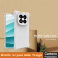 thumbnail image 2 of IMAK UC-6 Series for Xiaomi Redmi Note 14 Pro+ 5G Case Water Drop Texture Anti-Skid Matte TPU Cover, 2 of 5