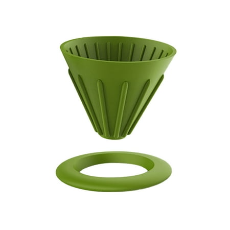 

Ekeka Free Shipping Manual Reversible Foldable Coffee Filter Dripper Cup Home 1-2 People With Cover
