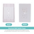 thumbnail image 4 of MasteelfCA 4Pcs Socket Covers French Style Outlet Childproofing Wall Socket Plug Covers (White), 4 of 8