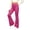 Hot Pink, variant on High Waist Flared Pants For Girls Spring Fall Casual Fashion Versatile Trousers Wide Leg Solid Color Pant (14-15 Years, Khaki)