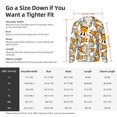 thumbnail image 5 of Uemuo Giraffes Head Pattern Women's Full Zip UPF 50+ Sun Protection Hoodie Jacket Long Sleeve Sun Shirt Hiking Outdoor Performance with Pockets-Large, 5 of 9