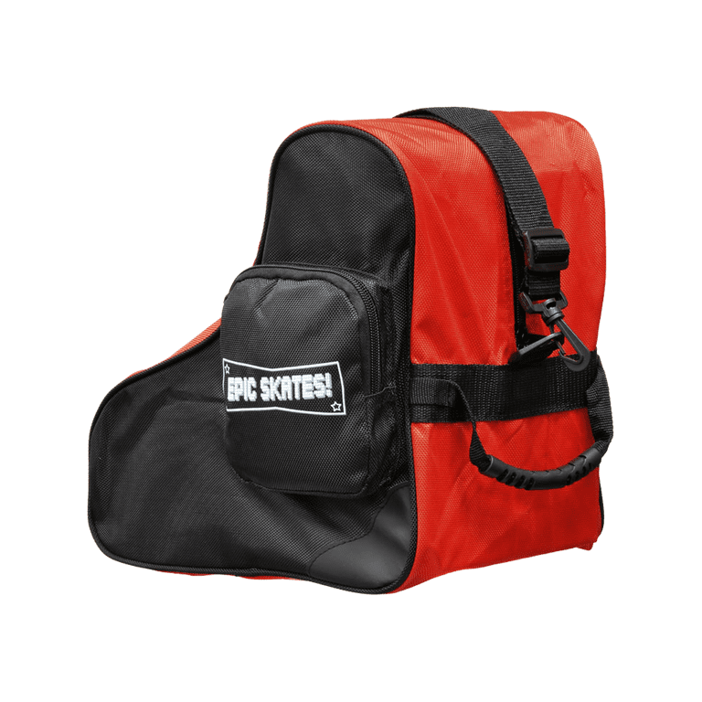 Red/Black Premium Skate Bag - Nylon Blend Material - Epic Skates