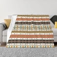 thumbnail image 1 of XMXT Throw Blanket, Retro Boho Aztec Tribe Print Machine Washable Blankets for Sofa, 60 x 50 inches Multicolor, 1 of 9