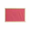 thumbnail image 1 of Abstract Wall Art with Frame, Funky Colors Contemporary Vertical and Horizontal Streaks Overlapping, Printed Fabric Poster for Bathroom Living Room, 35" x 23", Dark Coral and Yellow, by Ambesonne, 1 of 2