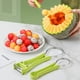 thumbnail image 3 of Advancent 7 unids/set de cuchara y bola de fruta de acero inoxidable, juego de cuchara de bola de melón afilada y duradera Cocina y Comedor verde, 3 of 6