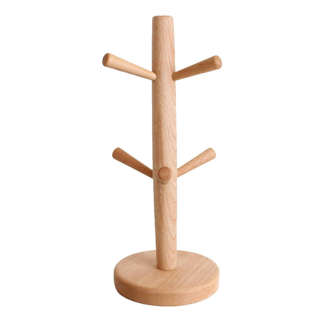 wooden mug rack