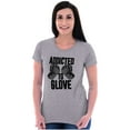 thumbnail image 4 of Addicted to Glove Fighter Athlete Womens Fitted Plus Size Graphic Tee Brisco Brands 2X, 4 of 5