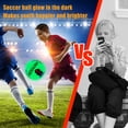 thumbnail image 2 of Glow in The Dark Soccer Ball Size 5 - Extra Pump and Net - Light Up Non-LED Soccer Balls Perfect Gift Choice for Men,Women,Adults,Youth Teen Boy and Gilrs-Indoor/Outdoor Training, 2 of 8