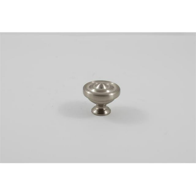 Bouton de Cabinet Champignon, Nickel Satiné
