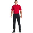 thumbnail image 4 of Under Armour Mens Tech Golf Polo, Red (600)/Pitch Gray, Large Tall, 4 of 6