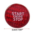 thumbnail image 3 of Car Engine for Start Stop Button Cover Push for Start Button Ignition Cover Red for Land for Rover Range for Rover Discovery Sport, 3 of 6