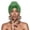 Green, variant on Headbands for Women Ripped Stretchy Turban Hijab Cap Chemo Daily Head Wrap Bandanas for Women Orange
