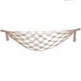 thumbnail image 1 of Hamaca de macramé para frutas con 2 ganchos para colgar debajo del gabinete Cesta colgante Soporte para vegetales Espacio TUNC Sencillez, 1 of 5