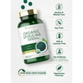 thumbnail image 5 of Organic Spirulina Capsules 3500mg | 500 Tablets | Non-GMO & Gluten Free | By Carlyle, 5 of 8