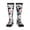 3 Black, variant on Panda Cute Pink Hearts Print Thigh High Socks Extra Long Stretchy Sock Women Over Knee High Opaque Stocking Daily Wear