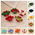 thumbnail image 5 of Ropa y accesorios para muñecas de peluche mini de 17 cm, bonitos, para muñecas ídolos de Corea del Kpop, Exo, Labubu, suéter de punto navideño, regalo para niños, 5 of 5