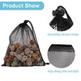 thumbnail image 4 of Unique Bargains Mesh Bags for Activated Carbon Resin Filters Reusable Fish Tank Filter Bags Black 11.8 x 9.8 Inch, 4 of 6