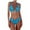 Blue, variant on Women's Swimwear Sequin Bikini Set Triangle Color Swimsuit for Beach and Pool Bikini Sets for Women Blue M