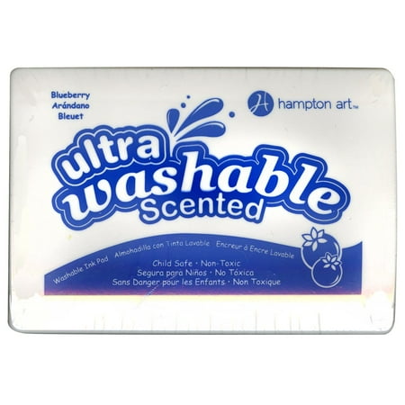 Hampton Art Ultra Washable Scented Blueberry Blue Stamp Pad