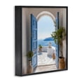 thumbnail image 3 of Stupell Industries Traditional Coastal Doorway to Sea Black Framed Giclee Art, 12 x 12, by Riley B, 3 of 8