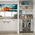 thumbnail image 5 of LALILO Kitchen Curtains and Valances Set of 3 36" Halloween Window Treatment Tiers for Window Decor, 5 of 5