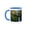Blue/White, variant on 3drose, Multnomah Falls, Columbia Gorge National Scenic Area, Oregon, Usa, 11oz Mug