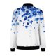 thumbnail image 4 of Ailaofu Womens Zip up Sweatshirt Jacket Stand Collar Hoodless Outerwear Casual Print Long Sleeve Bomber Coat with Pocket Fall, 4 of 5