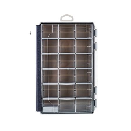 Portable Storage Trays Lure Organizers Fishing Tackle Box Lure Storage Box Clear Lid Tray Box Baits Separator Waterproof
