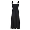 thumbnail image 4 of Gspmoly Robes d'Été pour Femmes, Robe Longue Sans Manches à Dos Ouvert avec Cordon Imprimé, Robes Formelles pour Femmes, 4 of 9