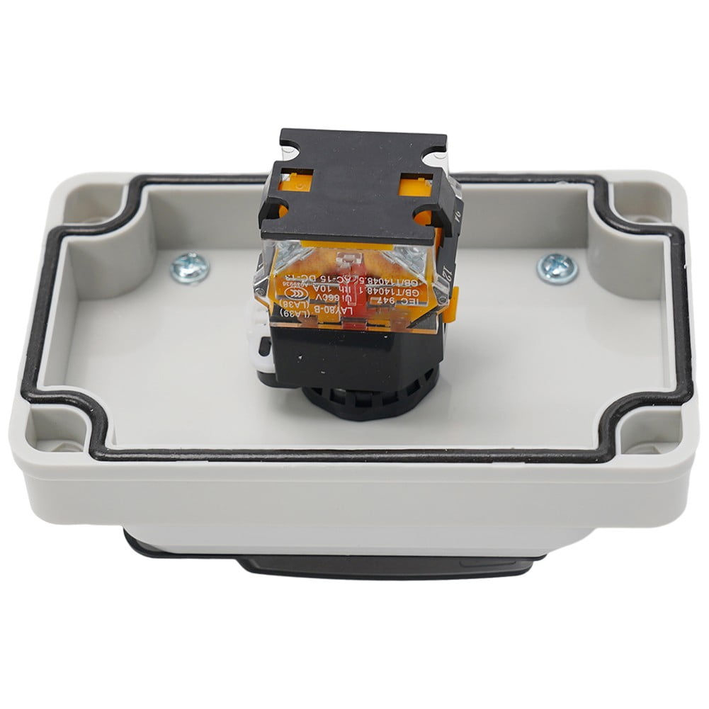 Emergencys Stop Button Box IP67 Outdoor Waterproof E-Stop Box 2024 New Transparent RT16-10A Short Circuit Protection Box