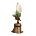 thumbnail image 3 of Adorno de campana de Navidad Hugo artesanía de metal decoración colgante, 3 of 9
