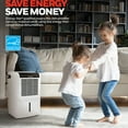 thumbnail image 5 of Honeywell 35 Pint Energy Star Dehumidifier with Built-in Drain Pump & 5 Year Warranty, 5 of 9