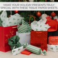 thumbnail image 4 of Beautiful Christmas Tissue Wrapping Paper Sheets for Gift Bags - Set of 120 Quality Tissue Papers with 6 Festive Designs - Add a Touch of Magic to Every Gift You Wrap - 19 x 13 in Per Sheet, 4 of 4