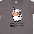 thumbnail image 4 of Inktastic Sorry, I'm a Bit Moody Today Cute Cow Pun Boys or Girls Toddler T-Shirt, 4 of 5