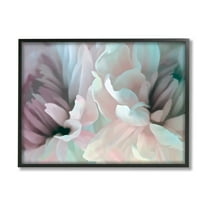 Stupell Industries Full Bloom Floral Petals Alluring Spring Flower Tropical Painting Black Framed Art Print Wall Art, 24 x 30, Design by David Pollard
