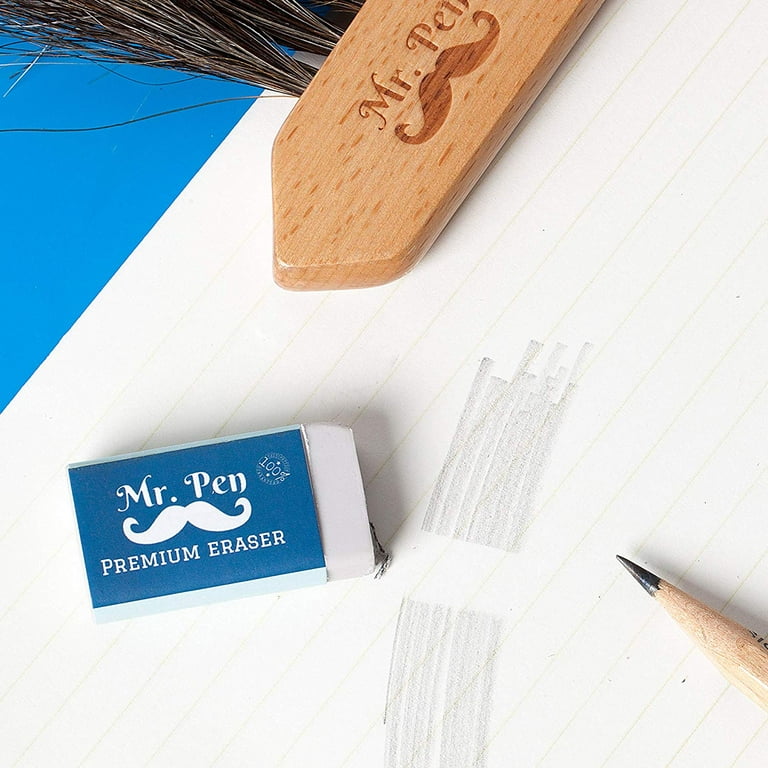 Mr. Pen- Erasers, Pack of 24, Premium Eraser, Pencil Erasers, White Eraser, School Supplies