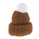 thumbnail image 1 of Decoración navideña para casa de muñecas a escala 1/12: gorro de invierno. Camello, 1 of 6