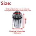 thumbnail image 3 of Er11 Spring Collet Chuck Set for Cnc Milling Lathe Tool Engraving Machine, 3 of 7