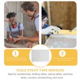 thumbnail image 5 of HONMEET 20Pcs Clear Marking Sticky Tape Measure for Drafting Table and Workbench, 5 of 6