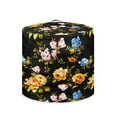 thumbnail image 2 of Xoenoiee Vintage Floral Black Pattern Pressure Cooker Cover for 8 qt Instant Pot, Kitchen Appliance Dust Cover with Pockets for Rice Cooker Air Fryer Slow Cooker, 2 of 6