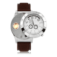 thumbnail image 1 of Reloj Encendedor Electronico Recargable Usb Con Sensor Cafe Malubero Materiales de la caja: Cristal Resina, 1 of 3